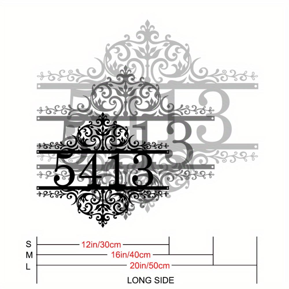 Unique 1pc Custom Vintage Metal House Number Sign Handcrafted Address Plaque Ideal for Rural Medieval Homes Housewarming Gift 30cm
Unique 1pc Custom Vintage Metal House Number Sign Handcrafted Address Plaque Ideal for Rural Medieval Homes Housewarming Gift 30cm