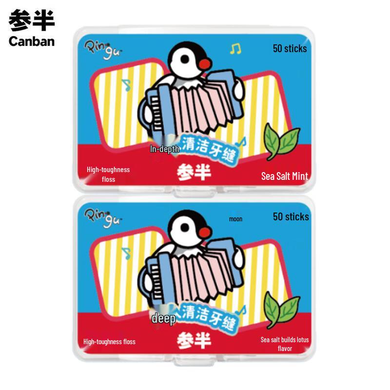 Samban Pingu Co-branded Dental Floss
Samban Pingu Co-branded Dental Floss