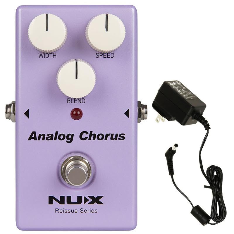 Эффектор Chorus Vibrato NUX Analog Chorus Легендарный звук хоруса 80-х ACD006A Оригинальный блок питания +
Эффектор Chorus Vibrato NUX Analog Chorus Легендарный звук хоруса 80-х ACD006A Оригинальный блок питания +