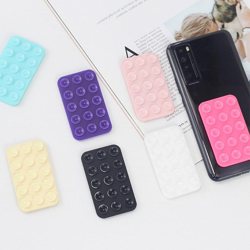 Silicone Suction Phone Holder Mat Multifunctional Suction Cup Wall Stand Square Anti-Slip Double Side Case Mount Back Sticker
Silicone Suction Phone Holder Mat Multifunctional Suction Cup Wall Stand Square Anti-Slip Double Side Case Mount Back Sticker