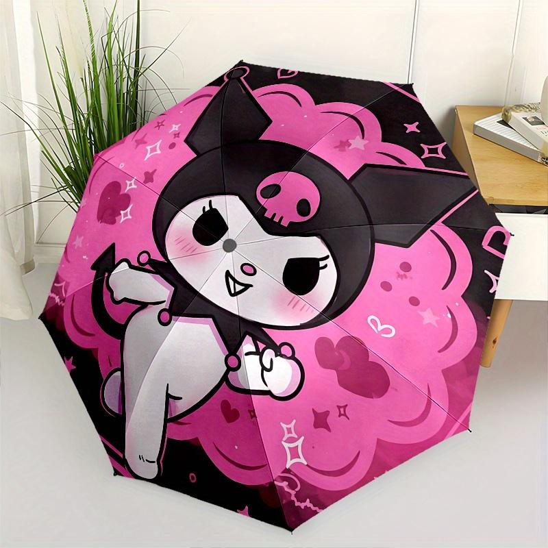 Kuromi, Jester Automatic opening and closing folding umbrella with 8-rib frame and compact travel design, perfect for all occasions | Stylis
Kuromi, Jester Automatic opening and closing folding umbrella with 8-rib frame and compact travel design, perfect for all occasions | Stylis
