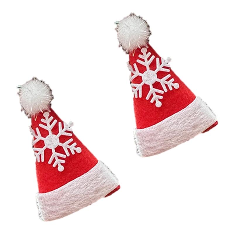 Snowman Christmas Hat Hair Clip with Glitter Funny Hat Hair Clip Novelty Party Headdress Headwear Party
Snowman Christmas Hat Hair Clip with Glitter Funny Hat Hair Clip Novelty Party Headdress Headwear Party