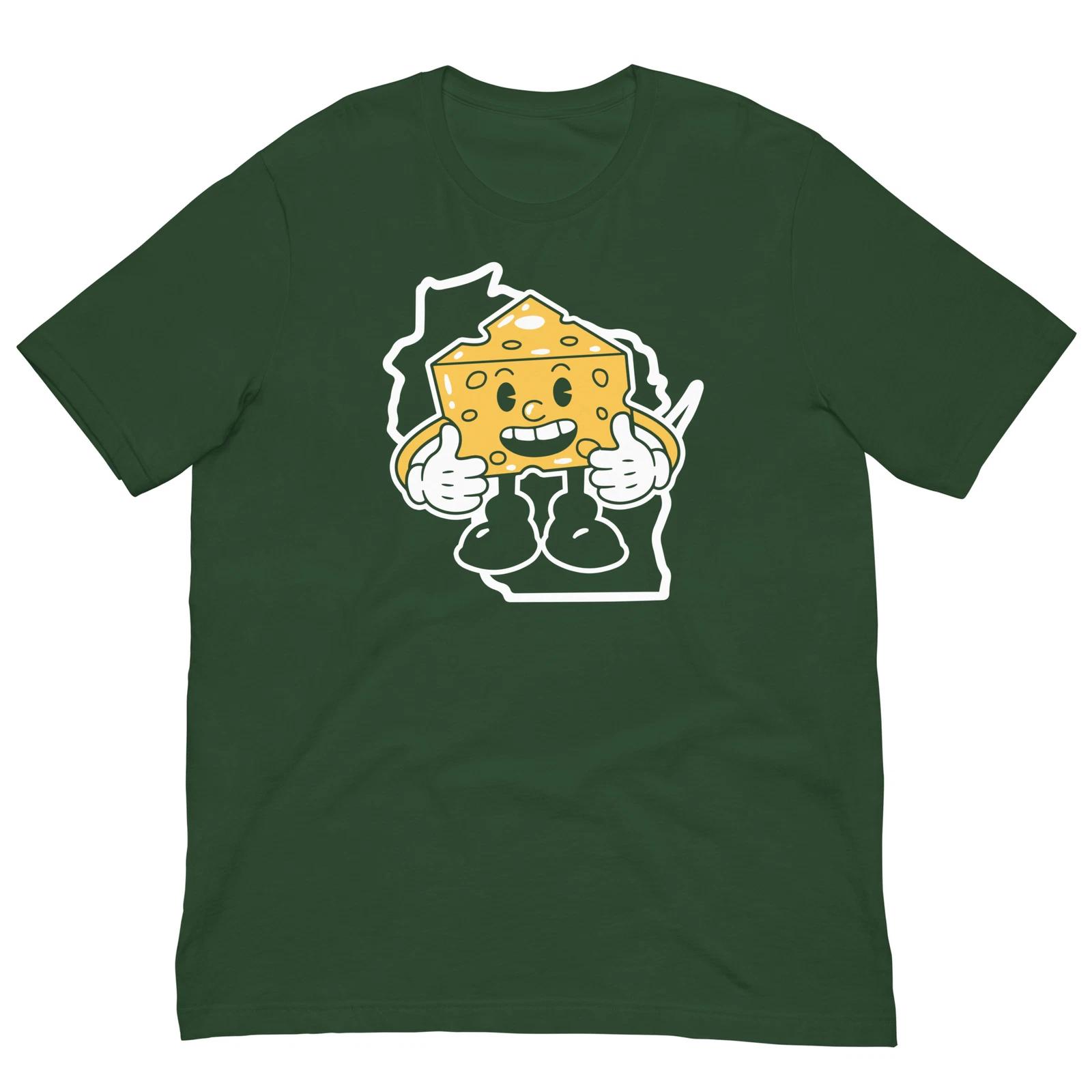 Wisconsin Cheesehead Football Graphic Green Tee Shirt Unisex 100% Cotton T-shirt Mens Tees Top L
Wisconsin Cheesehead Football Graphic Green Tee Shirt Unisex 100% Cotton T-shirt Mens Tees Top L