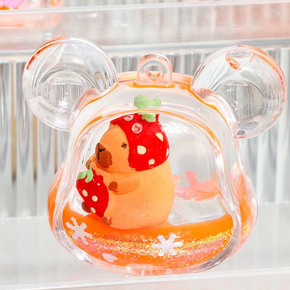 Брелок для пляшок з миючими пісками своїми руками Капібара, прикраси з пляшок із зибучими пісками 8
Брелок для пляшок з миючими пісками своїми руками Капібара, прикраси з пляшок із зибучими пісками 8