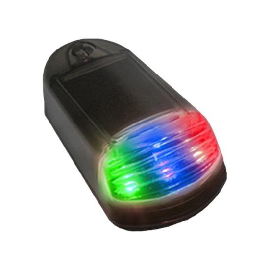 1/5 шт. светодиодные фонари для кабины на солнечных батареях, водонепроницаемые, без проколов, светодиодные фонари для кабины на солнечных батареях для грузовиков 1pc чёрный