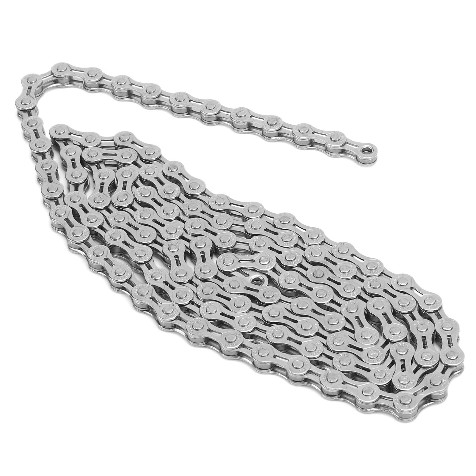 VG Sports 8 Speed Bike Chain Lightweight Half Hollow 1/2x3/32 Inch 116 Links Bicycle Chain for Mountain Bike
VG Sports 8 Speed Bike Chain Lightweight Half Hollow 1/2x3/32 Inch 116 Links Bicycle Chain for Mountain Bike