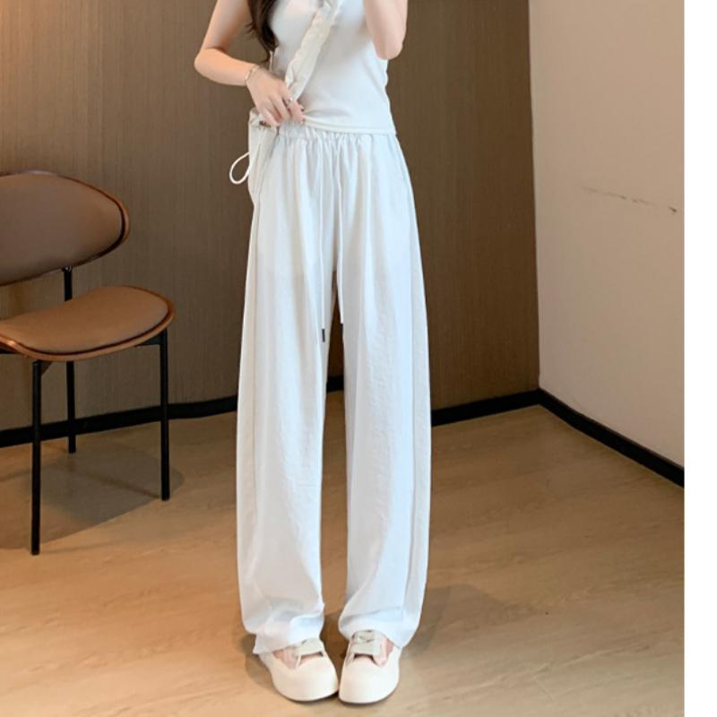 White Sports Wide-leg Pants for Women In Summer Thin High Waist Droop Loose Comfortable Casual Quick-drying Banana Scimitar Pants XL
White Sports Wide-leg Pants for Women In Summer Thin High Waist Droop Loose Comfortable Casual Quick-drying Banana Scimitar Pants XL