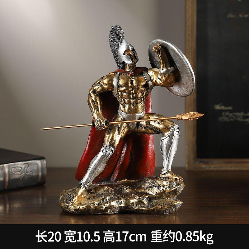Vintage Gold Armor Spartan Warrior Sculpture Craft Bookcase Wine Cabinet Decoration Abstract Resin Warrior Statue Art Decoration
Vintage Gold Armor Spartan Warrior Sculpture Craft Bookcase Wine Cabinet Decoration Abstract Resin Warrior Statue Art Decoration
