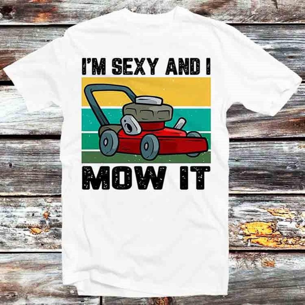 230GSM 100% Cotton T-Shirt Mower I m Sexy I Mow It Grass Garden T Shirt Vintage Retro Cool Gift Mens Womens Unisex Cartoon Anime Top Tee B839 XS белый
230GSM 100% Cotton T-Shirt Mower I m Sexy I Mow It Grass Garden T Shirt Vintage Retro Cool Gift Mens Womens Unisex Cartoon Anime Top Tee B839 XS белый