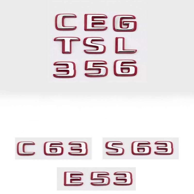 2025 New Style Two Tone Letters Numbers C63 S65 E53 S65L ABS Emblem for W222 W223 Car Trunk Logo Sticker C63
2025 New Style Two Tone Letters Numbers C63 S65 E53 S65L ABS Emblem for W222 W223 Car Trunk Logo Sticker C63
