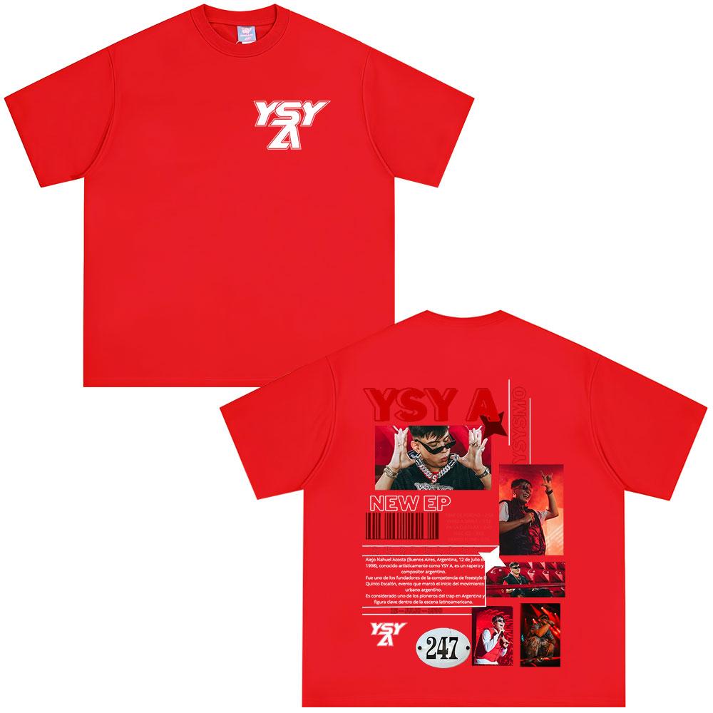 ZX Rapper YSY A Tour Album 2026 Merch Tshirts Men Women Clothing Fashion Hip Hop T Shirt Summer Casual Cotton Oversized Tshirt S
ZX Rapper YSY A Tour Album 2026 Merch Tshirts Men Women Clothing Fashion Hip Hop T Shirt Summer Casual Cotton Oversized Tshirt S