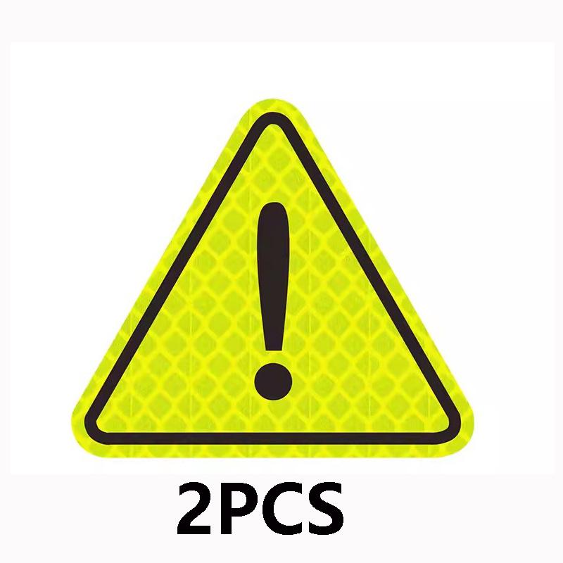 2/4pcs Triangle Reflective Safety Stickers, Suitable for Car Truck Motorcycle Reflector Decor Night Safety Driving Warning Mark
2/4pcs Triangle Reflective Safety Stickers, Suitable for Car Truck Motorcycle Reflector Decor Night Safety Driving Warning Mark