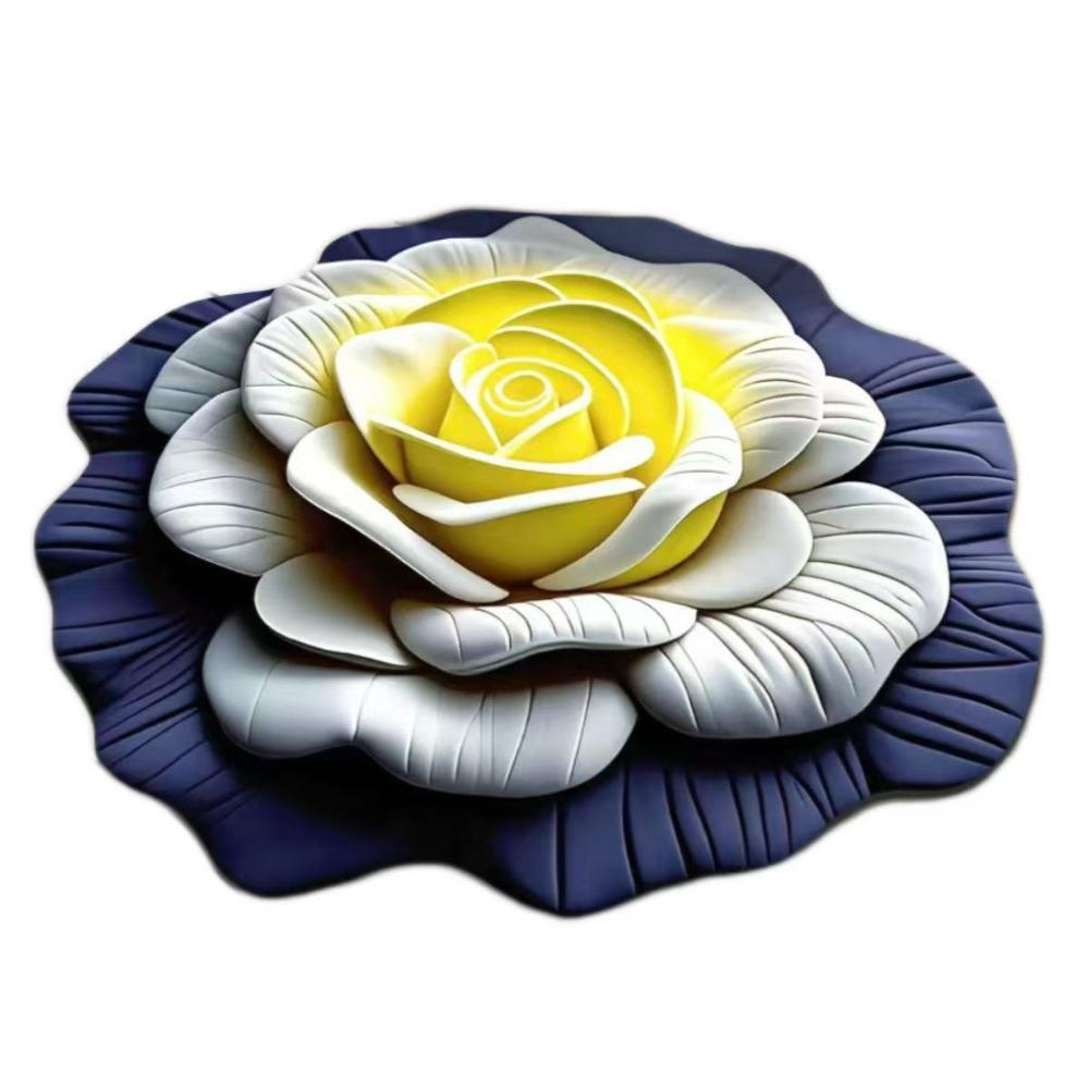 60x60CM Flower Carpet Special-Shaped Floor Mat Door Gasket For Bedroom, Living Room And Kitchen B
60x60CM Flower Carpet Special-Shaped Floor Mat Door Gasket For Bedroom, Living Room And Kitchen B