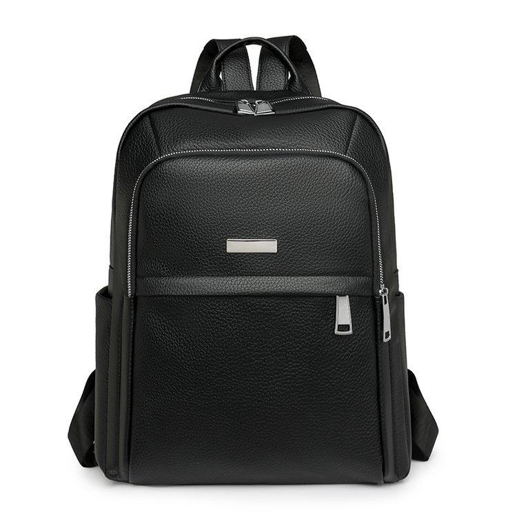 Women s backpack large capacity PU texture student bag simple solid color casual commuter backpack fashion computer bag one size fits all чорний
Women s backpack large capacity PU texture student bag simple solid color casual commuter backpack fashion computer bag one size fits all чорний