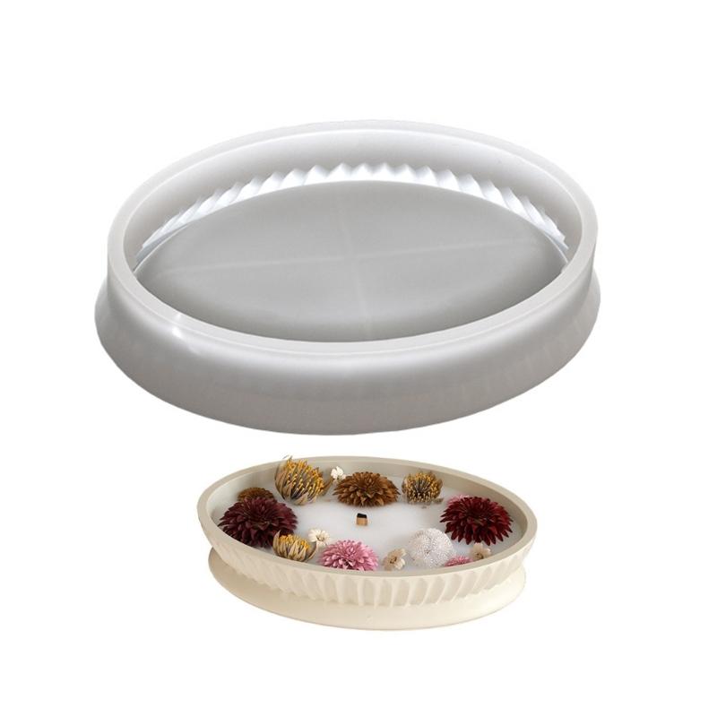 Multifuntional Elliptical Shape Tray Molds Silicone Crafting Plate Molds Making Decorative and Irregular Shape Mold 1
Multifuntional Elliptical Shape Tray Molds Silicone Crafting Plate Molds Making Decorative and Irregular Shape Mold 1