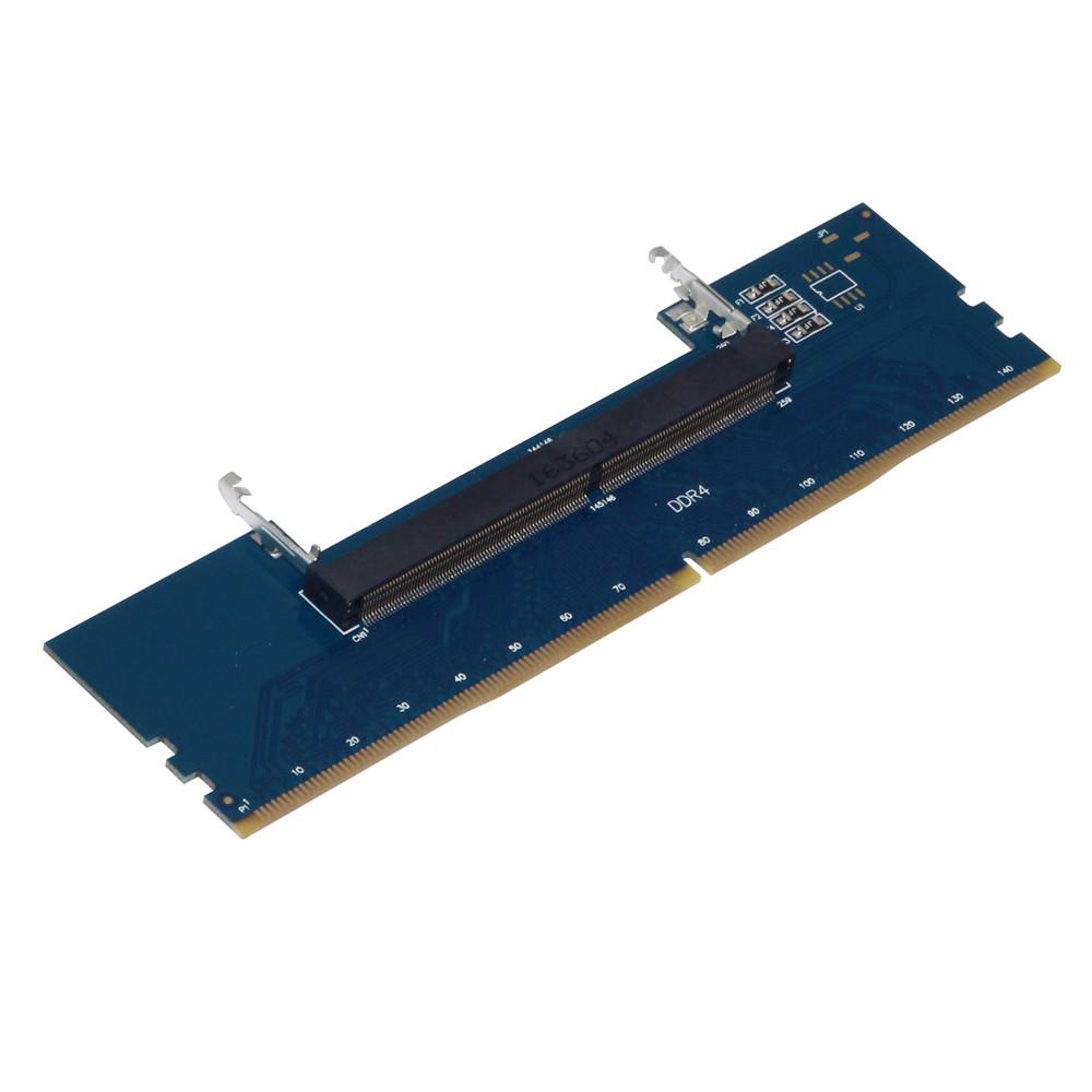 Ноутбук DDR4 SO-DIMM до настільного комп’ютера DIMM пам’яті RAM Роз’єм адаптера карти One Size чорний
Ноутбук DDR4 SO-DIMM до настільного комп’ютера DIMM пам’яті RAM Роз’єм адаптера карти One Size чорний