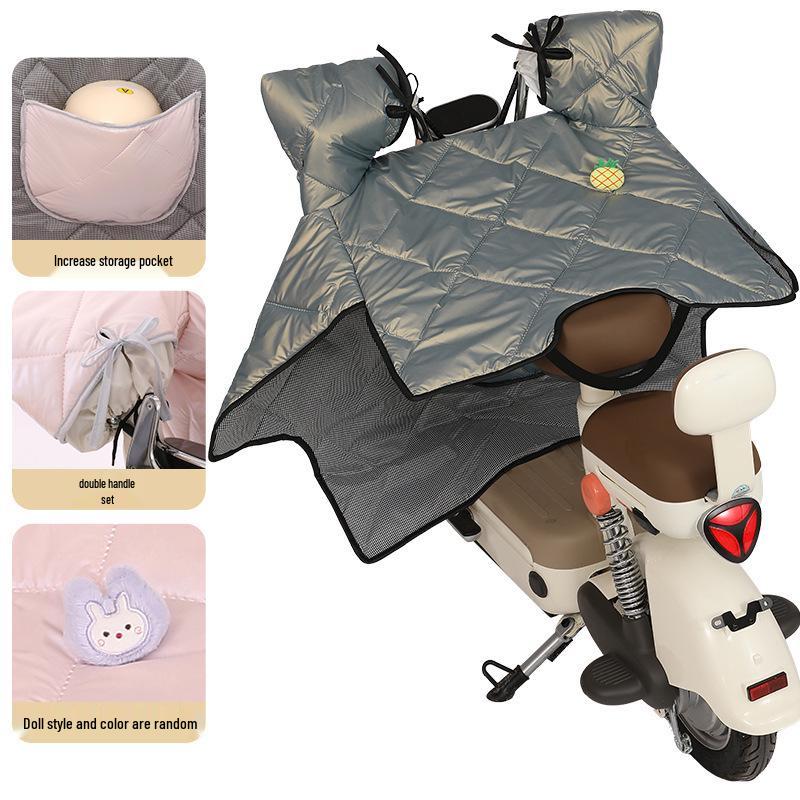 All-Season Electric Vehicle Windshield Cover: Universal Sun & Rain Protection, Waterproof, Thickened for Winter, Ideal for Motorcycles
All-Season Electric Vehicle Windshield Cover: Universal Sun & Rain Protection, Waterproof, Thickened for Winter, Ideal for Motorcycles