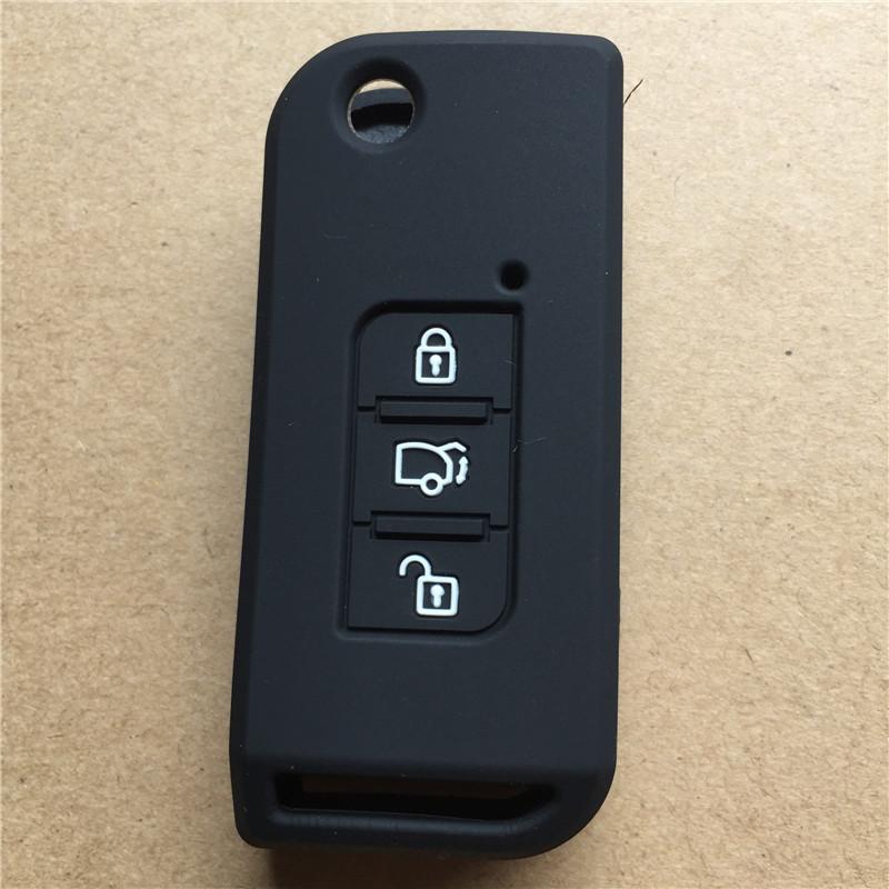 3 BUTTON Silicone key Case Cover for MAHINDRA key case cover чорний
3 BUTTON Silicone key Case Cover for MAHINDRA key case cover чорний