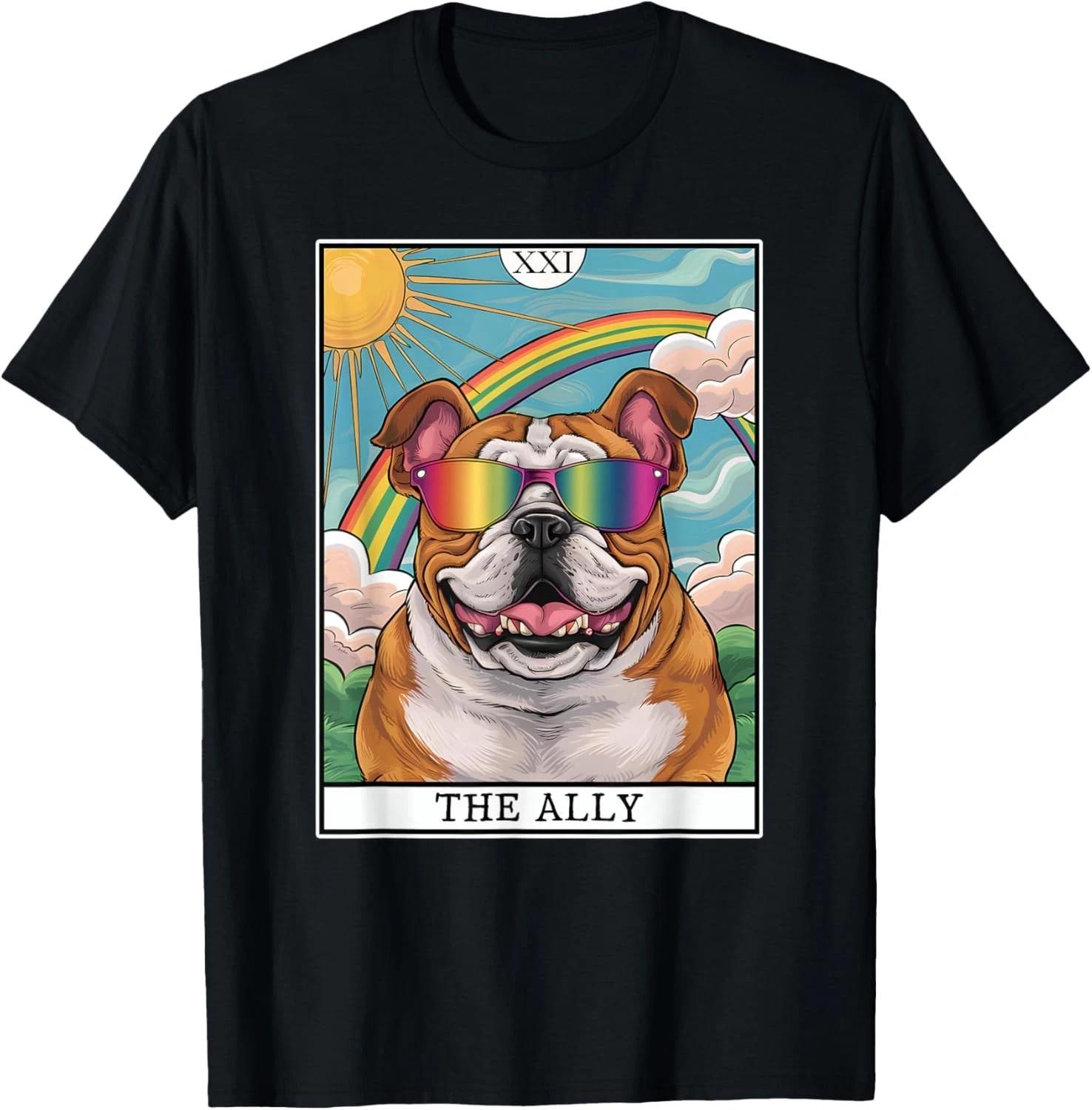 Funny Ally Dog English Bulldog Sunglasses LGBTQ Pride Gift Unisex T-Shirt 4XL
Funny Ally Dog English Bulldog Sunglasses LGBTQ Pride Gift Unisex T-Shirt 4XL