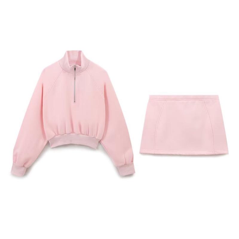 Autumn Fashion Zipper Fleece Sweatshirt & Skirt Set for Women - European & American Style Small
Autumn Fashion Zipper Fleece Sweatshirt & Skirt Set for Women - European & American Style Small