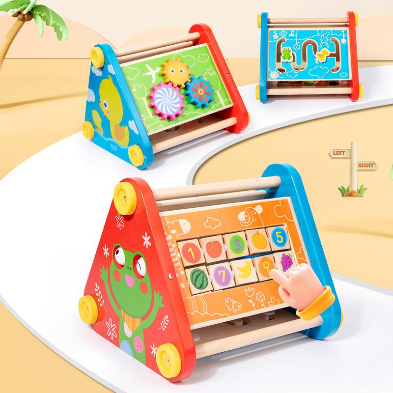 Children s Wooden Multi-functional Triangle Toy Box Cognitive Educational Toys разноцветный/красный
Children s Wooden Multi-functional Triangle Toy Box Cognitive Educational Toys разноцветный/красный