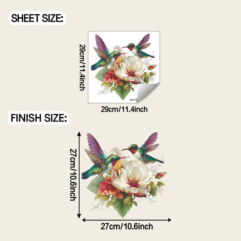 Personalized Watercolor Floral Hummingbird Kitchen and Living Room Background Wall Decoration Stickers
Personalized Watercolor Floral Hummingbird Kitchen and Living Room Background Wall Decoration Stickers