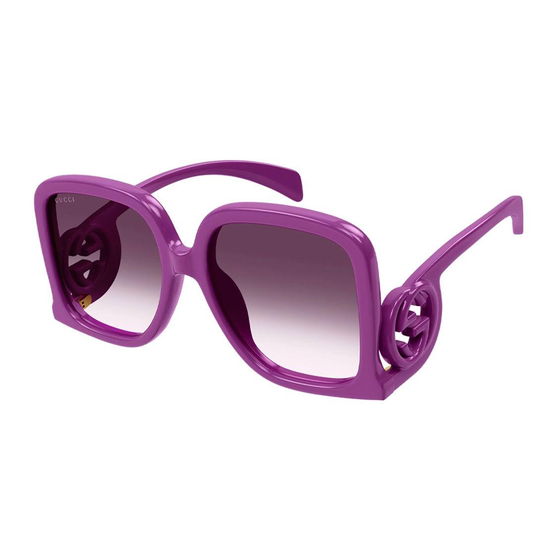 Gucci Square Injection Sunglasses Fuchsia/Violet Women Eyewear Purple GG1326S-004 Dust Bag+Eyeglass Case (Random Color),Purple,58
Gucci Square Injection Sunglasses Fuchsia/Violet Women Eyewear Purple GG1326S-004 Dust Bag+Eyeglass Case (Random Color),Purple,58