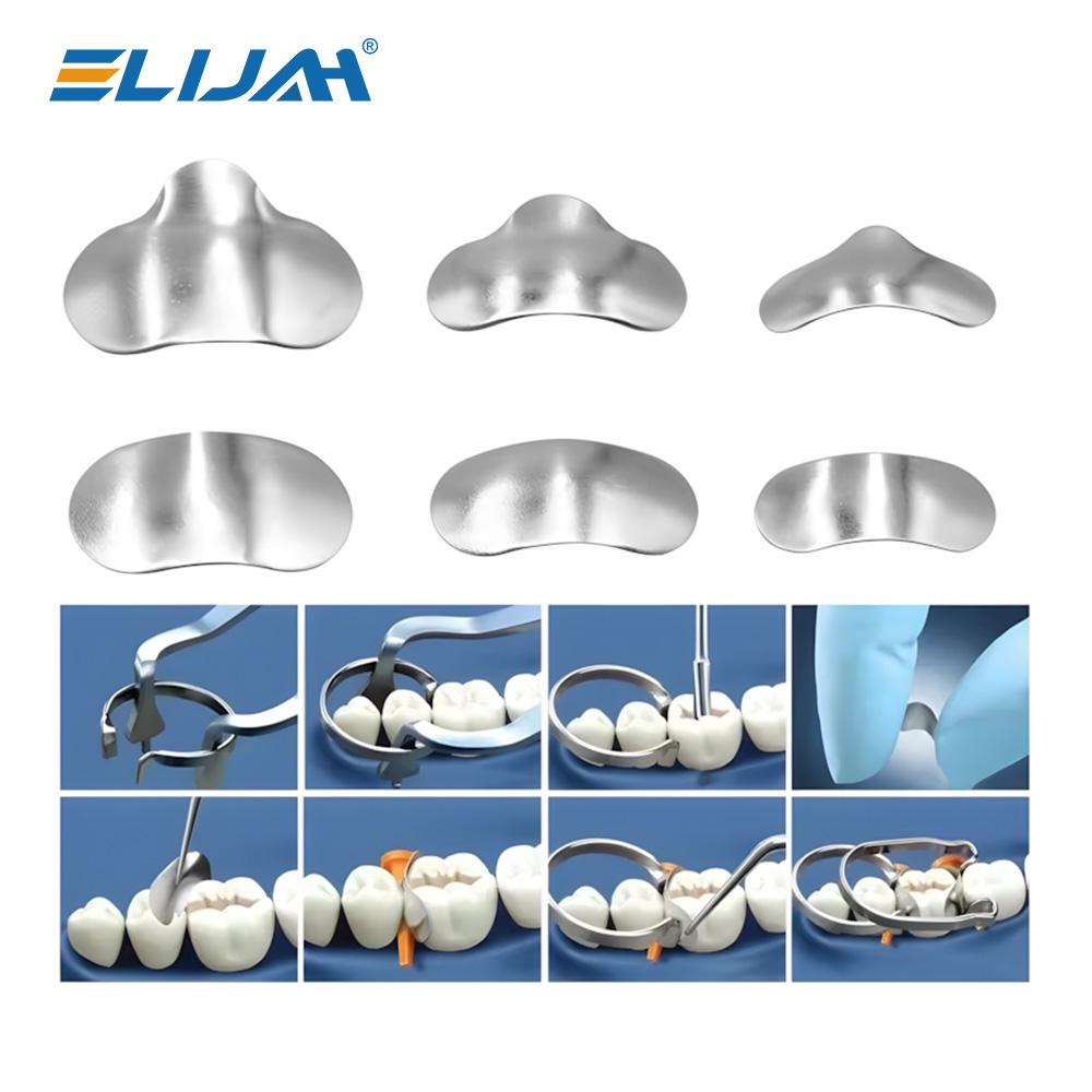 Dental Sectional Contoured Metal Matrices Matrix with Springclip No.1.330 Band Resin Clamping/Seperating Ring Dentist Tools
Dental Sectional Contoured Metal Matrices Matrix with Springclip No.1.330 Band Resin Clamping/Seperating Ring Dentist Tools