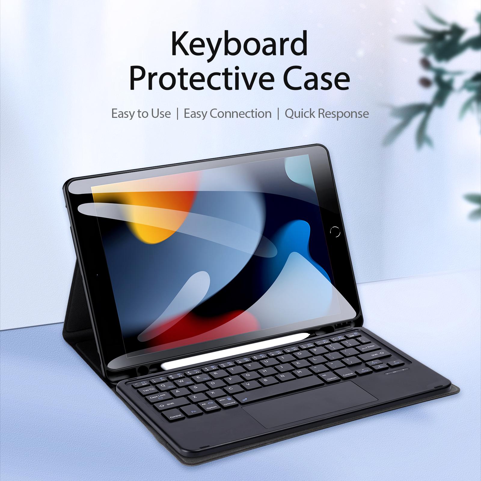 DUX DUCIS For iPad 10.2 (2021)/(2020)/(2019) Adjustable Stand PU Leather Tablet Case Detachable Bluetooth-compatible Touchpad Keyboard A
DUX DUCIS For iPad 10.2 (2021)/(2020)/(2019) Adjustable Stand PU Leather Tablet Case Detachable Bluetooth-compatible Touchpad Keyboard A
