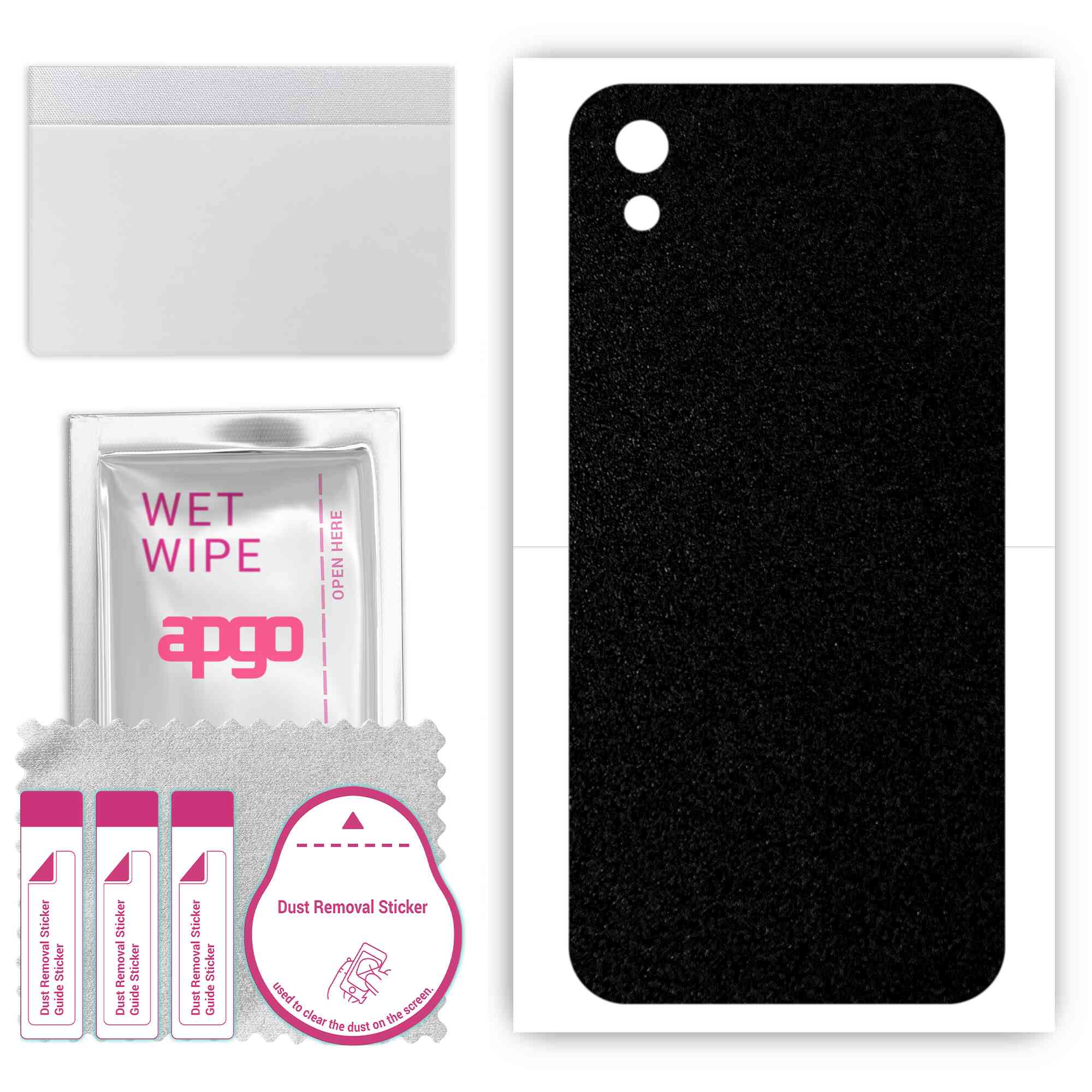 apgo Protective Skin Sticker for the back compatible with Honor 8S Prime, Wrap Film, Foil, Vinyl - Pattern Matte Black
apgo Protective Skin Sticker for the back compatible with Honor 8S Prime, Wrap Film, Foil, Vinyl - Pattern Matte Black