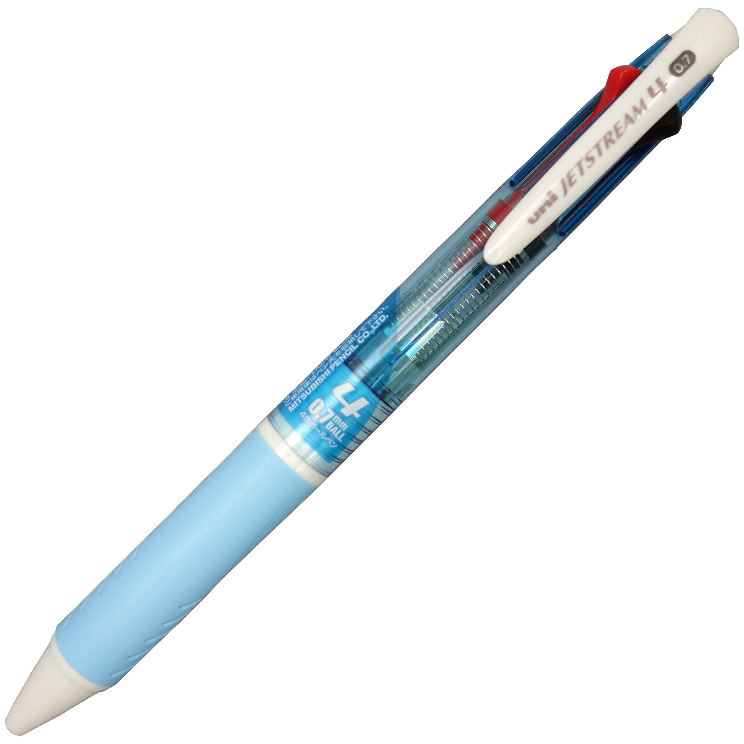 Шариковая ручка Mitsubishi Pencil 4 цвета Jet Stream светло-голубая легко писать 0,7 SXE450007.8
Шариковая ручка Mitsubishi Pencil 4 цвета Jet Stream светло-голубая легко писать 0,7 SXE450007.8