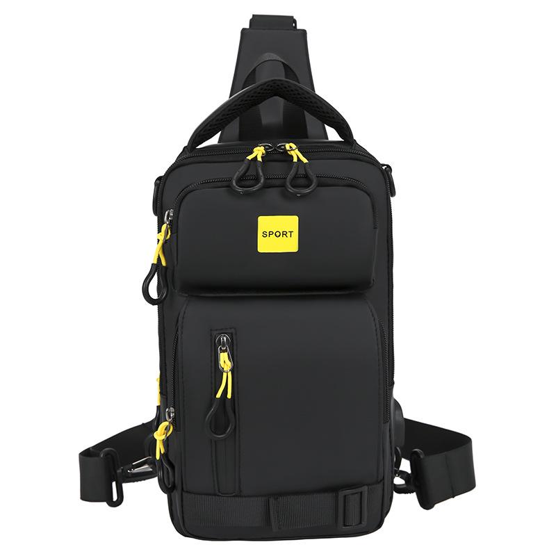 Unisex Multifunctional Fishing Chest Backpack - Wear-Resistant Nylon Fabric чорний
Unisex Multifunctional Fishing Chest Backpack - Wear-Resistant Nylon Fabric чорний
