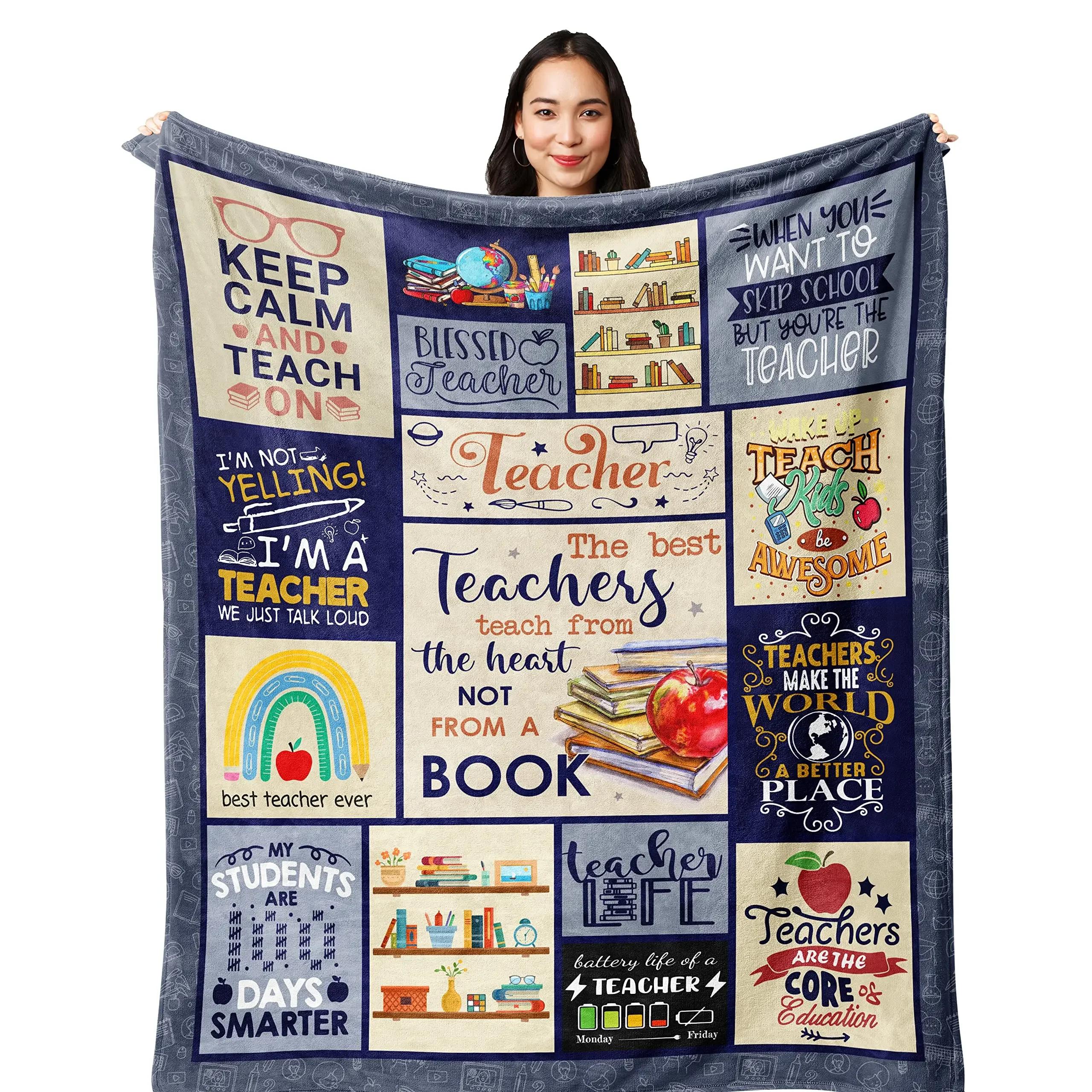 Teacher Gifts,Teacher Blanket,Teacher Appreciation Gift Thank You Gift,Teachers Day Graduation Retirement Birthday Throw Blanket 75x90cm
Teacher Gifts,Teacher Blanket,Teacher Appreciation Gift Thank You Gift,Teachers Day Graduation Retirement Birthday Throw Blanket 75x90cm