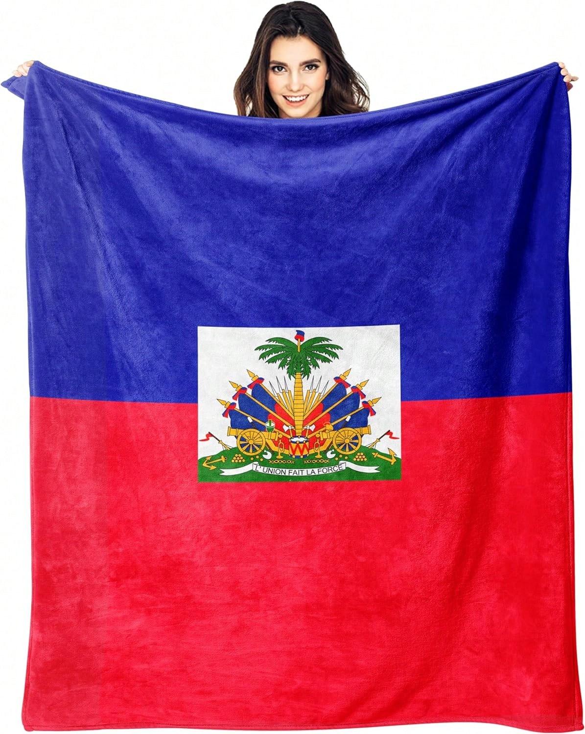 1pc Haiti National Flag Blanket, 2D Flat Flannel, Ultra Soft Warm All-Season Throw, Patriotic Design for Bedroom & Living Room, 75cmx90cm
1pc Haiti National Flag Blanket, 2D Flat Flannel, Ultra Soft Warm All-Season Throw, Patriotic Design for Bedroom & Living Room, 75cmx90cm