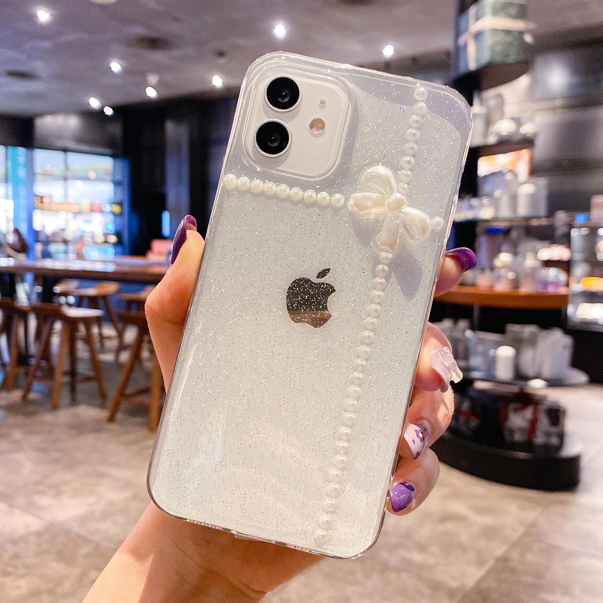 Чехол для мобильного телефона с трехмерным жемчужным узлом и блестками для Apple 16Plus/15Pro MAX/iPhone14/13/12 iPhone 13/14
Чехол для мобильного телефона с трехмерным жемчужным узлом и блестками для Apple 16Plus/15Pro MAX/iPhone14/13/12 iPhone 13/14