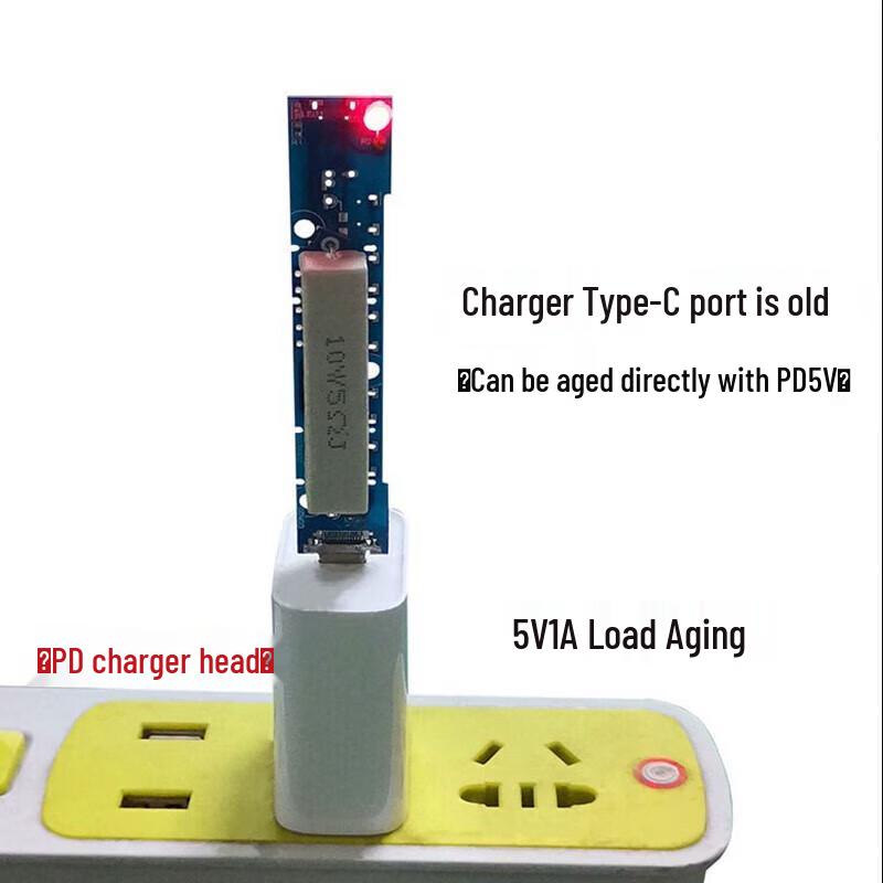 Type-C Load Aging Resistor Board (5-Pack)
Type-C Load Aging Resistor Board (5-Pack)