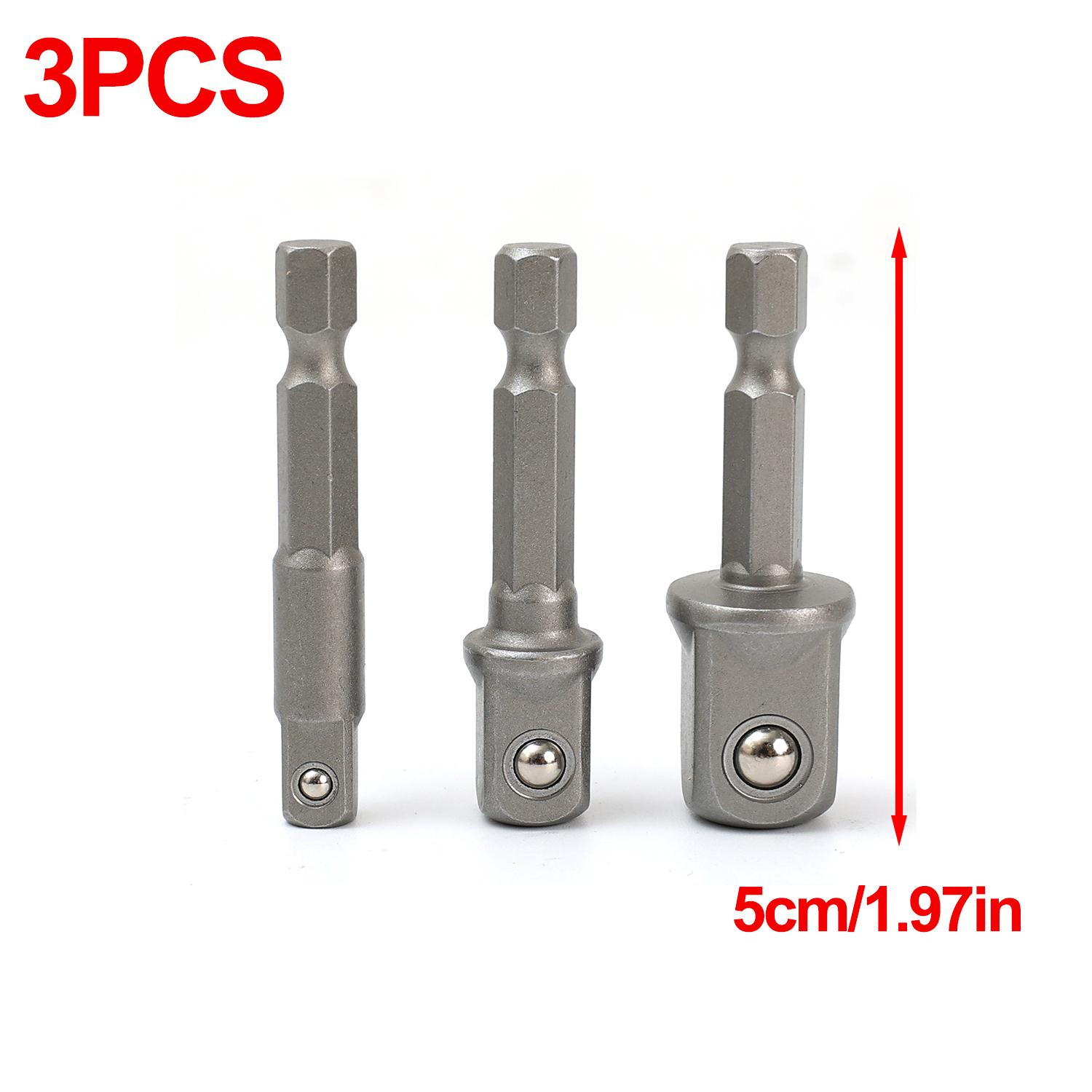 1/4 3/8 1/2 Bit Socket Adapter Set Drill Bit Extension Screwdriver Holder Socket Wrench Tool High Speed Drilling Bits Nut Driver
1/4 3/8 1/2 Bit Socket Adapter Set Drill Bit Extension Screwdriver Holder Socket Wrench Tool High Speed Drilling Bits Nut Driver