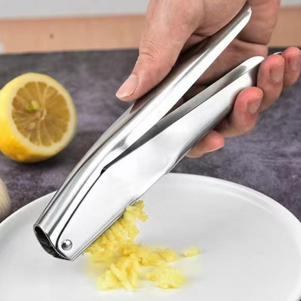 Stainless Steel Garlic Press Multi-functional Vegetable Chopper Garlic Masher Restaurant Stainless Steel
Stainless Steel Garlic Press Multi-functional Vegetable Chopper Garlic Masher Restaurant Stainless Steel