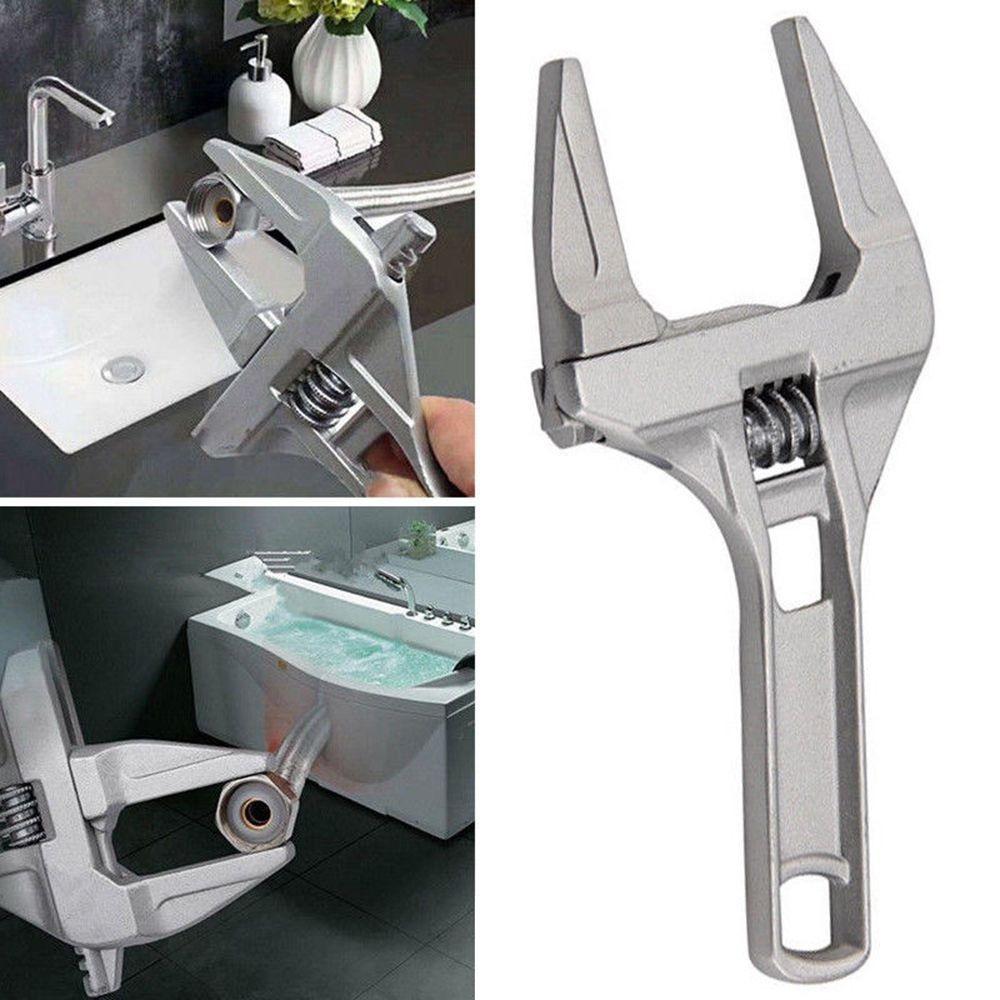 Universal Repair Set Bathroom Large Opening Pipe Wrench Adjustable Spanner Nut Key 6-68MM Steel Key
Universal Repair Set Bathroom Large Opening Pipe Wrench Adjustable Spanner Nut Key 6-68MM Steel Key
