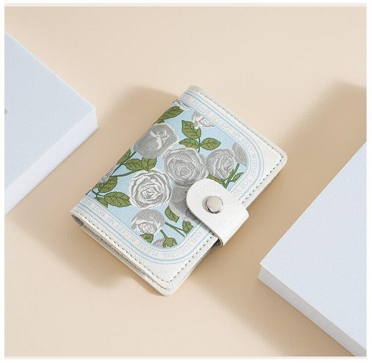 1pcs Flower card bag, male anti demagnetization multi slot bank card bag, storage bag, female card bag, ID bag, large capacity
1pcs Flower card bag, male anti demagnetization multi slot bank card bag, storage bag, female card bag, ID bag, large capacity