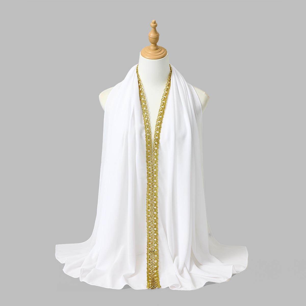 Premium Chiffon Hijab Scarf Women Muslim Hijabs Shawl Shinny Golden Rippled Edge Long Wraps Headband Bandanas Scarves Turbante
Premium Chiffon Hijab Scarf Women Muslim Hijabs Shawl Shinny Golden Rippled Edge Long Wraps Headband Bandanas Scarves Turbante