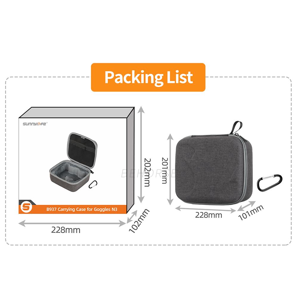 Hard Shell Storage Bag For DJI Goggles N3 Flying Shock-absorbing Carrying Case Box For DJI Avata 2/Neo/Neo 2 Drone Accessories
Hard Shell Storage Bag For DJI Goggles N3 Flying Shock-absorbing Carrying Case Box For DJI Avata 2/Neo/Neo 2 Drone Accessories
