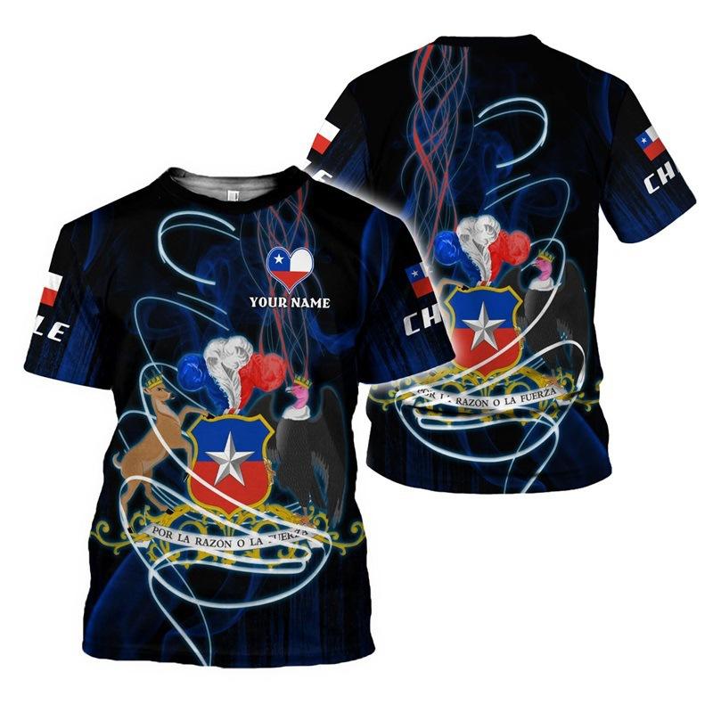 Independence Day Men s 3D Printed T-Shirt Chilean Flag and Emblem Print Short Sleeve O-Neck Pullover Casual Top 6XL
Independence Day Men s 3D Printed T-Shirt Chilean Flag and Emblem Print Short Sleeve O-Neck Pullover Casual Top 6XL