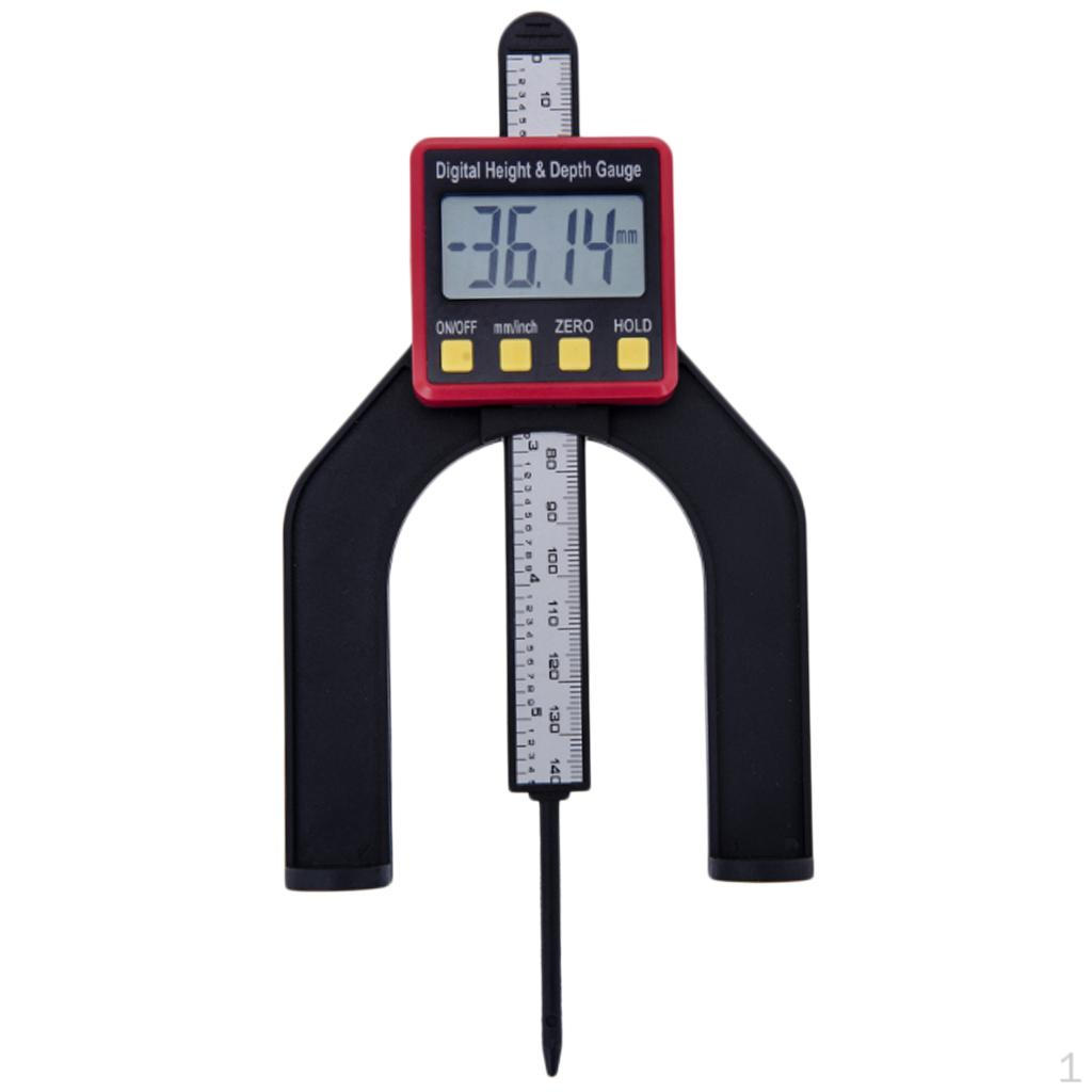 3,15-дюймовый цифровой глубиномер с магнитными ножками, деревообрабатывающие измерительные инструменты красный
3,15-дюймовый цифровой глубиномер с магнитными ножками, деревообрабатывающие измерительные инструменты красный