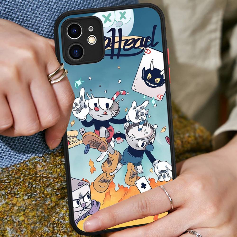 Classic Game Anime C-CupheadS For iPhone 11 12 13 14 15 16 Pro Max Plus X XS MAX Shockproof Matte Back Cover iphone 16 plus
Classic Game Anime C-CupheadS For iPhone 11 12 13 14 15 16 Pro Max Plus X XS MAX Shockproof Matte Back Cover iphone 16 plus