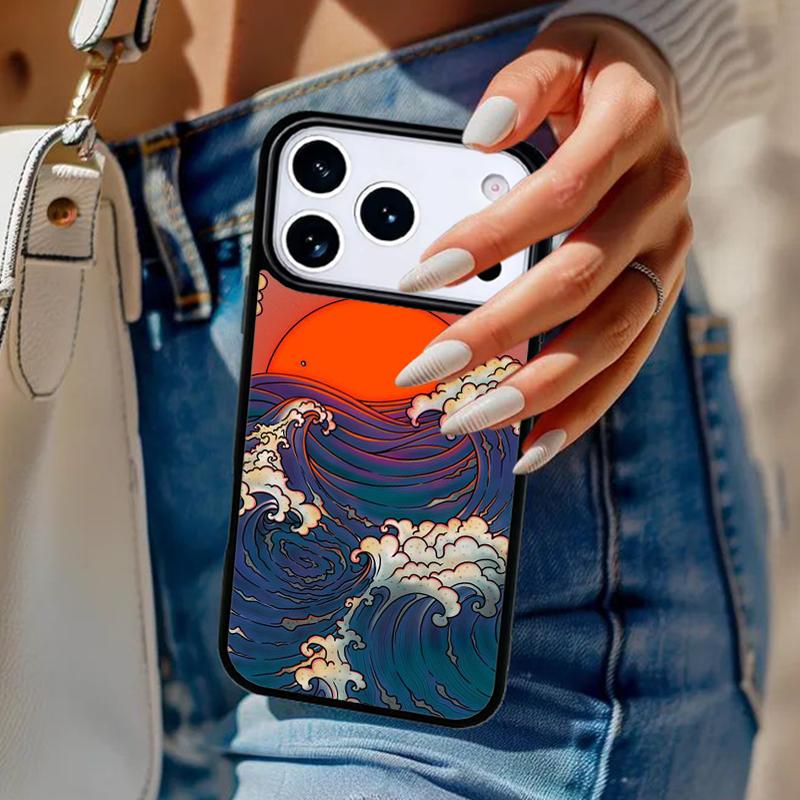 Japanese Wave Art Phone Case For iPhone 17 Air 14 15 13 12 Max Cover For Apple 14 15 16 16e 11 Pro Max Plus iPhone 11pro max
Japanese Wave Art Phone Case For iPhone 17 Air 14 15 13 12 Max Cover For Apple 14 15 16 16e 11 Pro Max Plus iPhone 11pro max