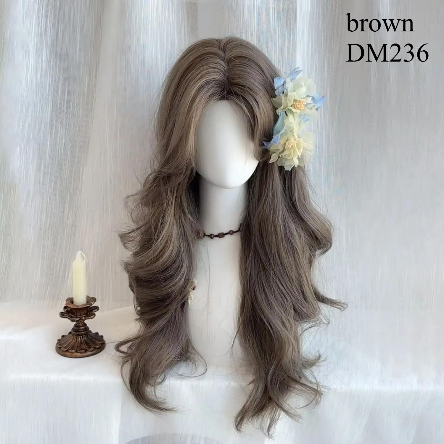 Ashely Black Brown Wig for Woman 24inch Daily Use Lolita Water Wavy Big Waves Long Curly Hair Long Straight Hair Synthetic Wigs
Ashely Black Brown Wig for Woman 24inch Daily Use Lolita Water Wavy Big Waves Long Curly Hair Long Straight Hair Synthetic Wigs