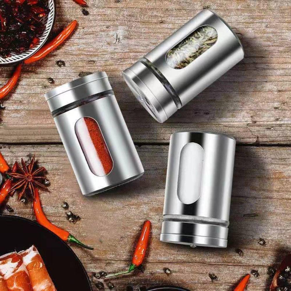 2PCS Spice Jar Mesh Seasoning Jars Rotating Salt Sugar Bottle Seasoning Bottle Household
2PCS Spice Jar Mesh Seasoning Jars Rotating Salt Sugar Bottle Seasoning Bottle Household