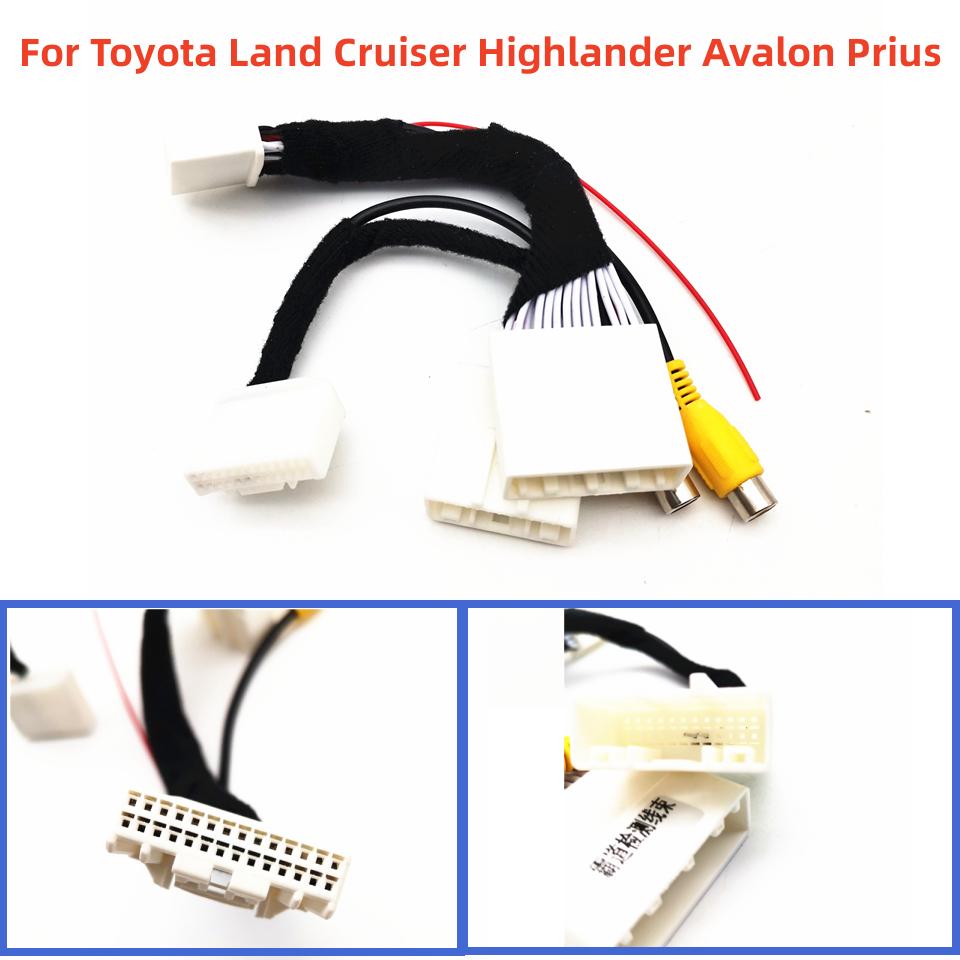28Pins Front Camera & 24 Pin Rear Camera cable For Toyota Land Highlander Avalon
28Pins Front Camera & 24 Pin Rear Camera cable For Toyota Land Highlander Avalon