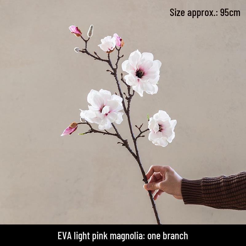 Pink Magnolia Artificial Flower Arrangement for Home Décor and Photography Props
Pink Magnolia Artificial Flower Arrangement for Home Décor and Photography Props